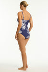 Aloha Cross Front Tankini in  | Sea Level Australia 