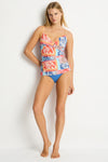 Coco Island Cross Front Scoop Back Tankini