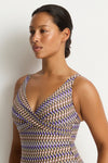 Tessera Cross Front One Piece