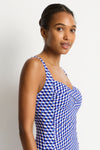 Solara Twist Front One Piece