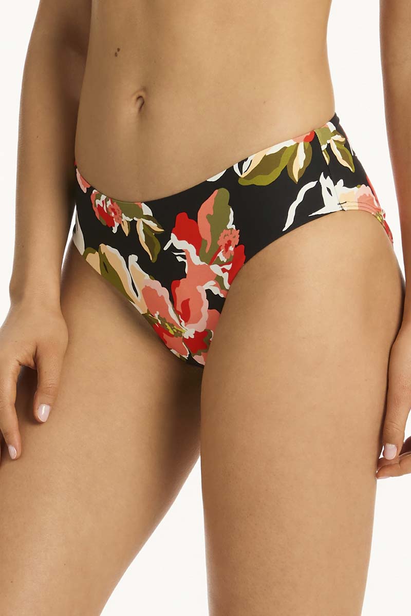 Juniper Mid Bikini Pant - Juniper - Sea Level Australia 