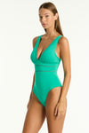 Evergreen Essentials Edit Spliced One Piece in Sea Level | Sea Level Australia 