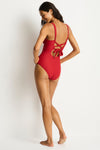 Luminara Longline Tie Back One Piece