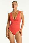 Flame Essentials Edit Spliced One Piece in Sea Level | Sea Level Australia 