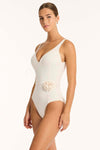 Casa Del Mar Plunge One Piece - Casa Del Mar Coconut - Sea Level Australia 