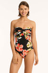 Juniper Twist Bandeau One Piece - Juniper - Sea Level Australia 