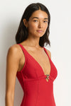Luminara Chain Link Longline One Piece
