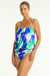 Sublime Blouson Bandeau Tankini in Sea Level | Sea Level Australia 