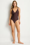 Zen Scoop Back Panel Line One Piece
