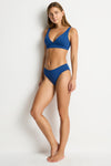 De Luxe Plunge Longline Tri Top