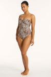 Congo Vee Bandeau One Piece - Congo - Sea Level Australia 