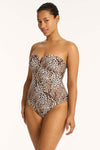 Congo Vee Bandeau One Piece - Congo - Sea Level Australia 