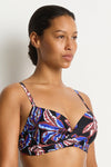 Oceanwood Cross Front Moulded Cup Bra