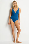 De Luxe Plunge Longline One Piece