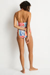 Coco Island Twist Front Halter One Piece