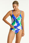 Sublime Tie Front DD/E Tankini in Sea Level | Sea Level Australia 