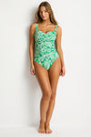 Palmera Twist Front Tankini