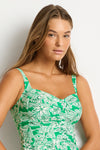 Palmera Twist Front Tankini