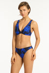 Tradewind Longline Underwire Bra - Tradewind Night Sky - Sea Level Australia 