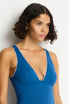 De Luxe Longline Scoop Back One Piece