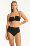 Palisades Vee Bandeau - Palisades Black - Sea Level Australia 