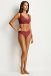 Spinnaker Cross Front Multifit Bra