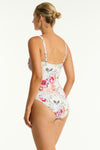 Belle Twist Front One Piece