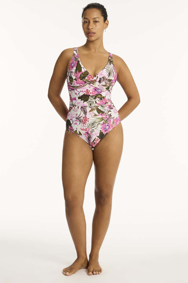 Isla Cross Front One Piece - Isla - Sea Level Australia 