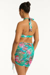 Pacifico Drawstring Mini Mesh Skirt - Pacifico - Sea Level Australia 