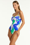 Sublime Twist Bandeau One Piece in Sea Level | Sea Level Australia 