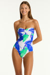 Sublime Twist Bandeau One Piece in Sea Level | Sea Level Australia 