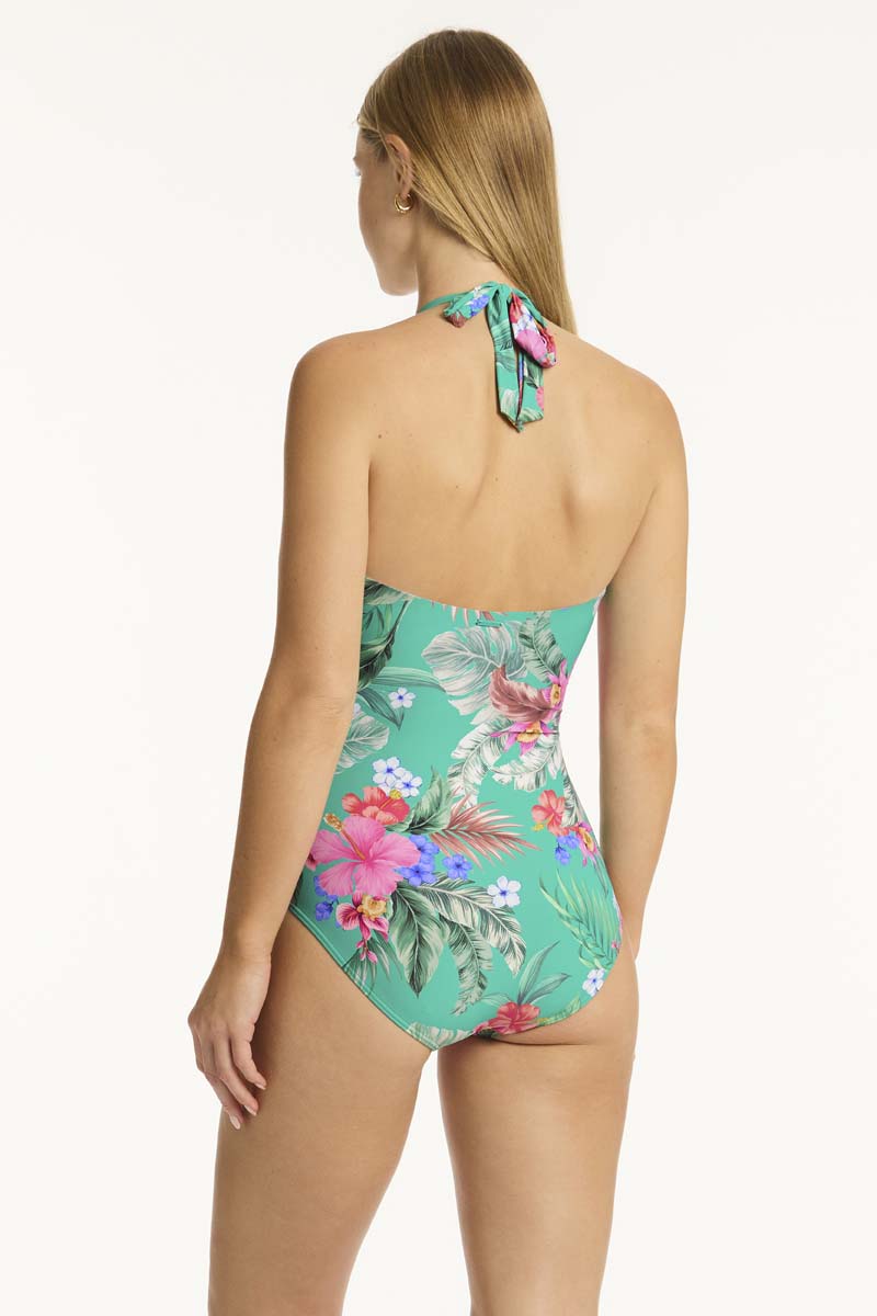 Pacifico Halter Bandeau One Piece - Pacifico - Sea Level Australia 