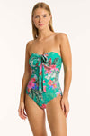 Pacifico Halter Bandeau One Piece - Pacifico - Sea Level Australia 