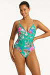 Pacifico Spliced Tri One Piece - Pacifico - Sea Level Australia 