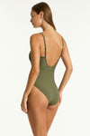 Spinnaker Square Neck One Piece