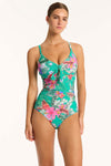 Pacifico Tie Front DD/E One Piece - Pacifico - Sea Level Australia 