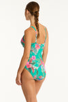 Pacifico Tie Front DD/E One Piece - Pacifico - Sea Level Australia 