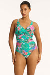 Pacifico Cross Front One Piece - Pacifico - Sea Level Australia 