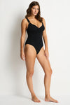 La Mer Cross Front Scoop Back One Piece