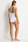 La Mer Cross Front Scoop Back One Piece