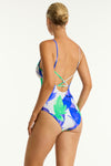 Sublime Cross Back Tri One Piece in Sea Level | Sea Level Australia 