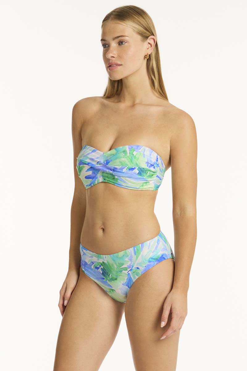 Key Largo Mid Bikini Pant - Key Largo - Sea Level Australia 