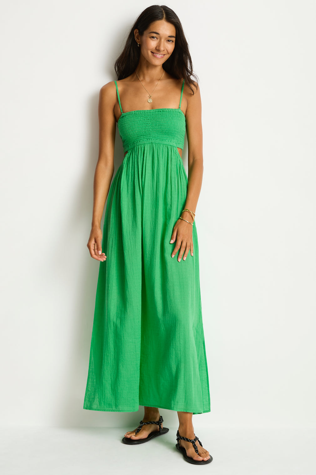 Sunset Cutaway Bandeau Dress