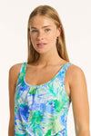 Key Largo Blouson Tank Multifit Tankini - Key Largo - Sea Level Australia 