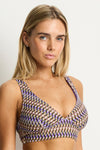 Tessera Longline Tie Back Top