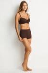 Essentials Edit Cross Front Moulded Cup Bra