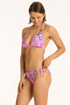 Fiesta Halter Slide Tri in Fiesta | Sea Level Australia