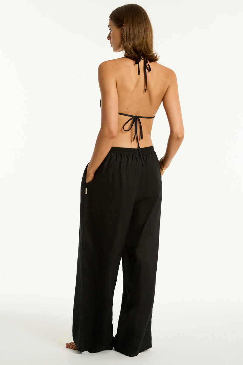 Tidal Linen Palazzo Pant