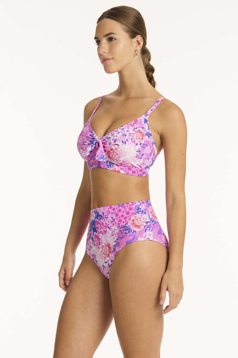 Fiesta Tie Front DD/E Bralette in Fiesta | Sea Level Australia