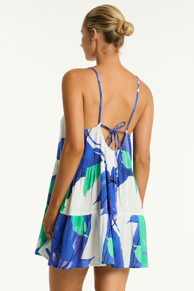 Sublime Tie Back Short Sundress in Sea Level | Sea Level Australia 